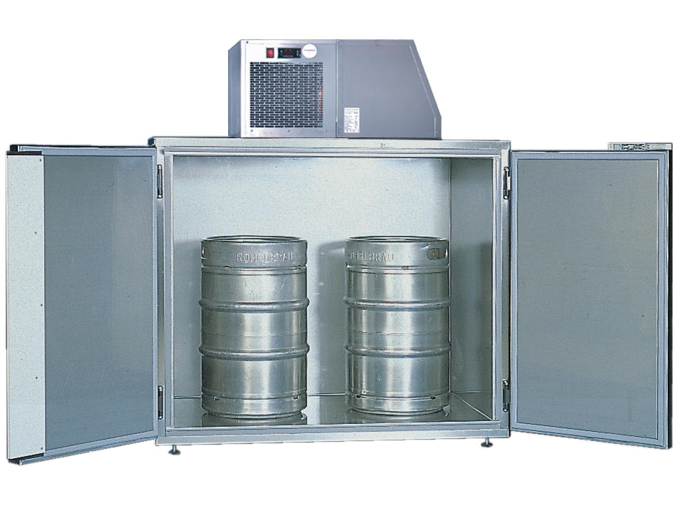 Fasskühler Edelstahl 10 Fässer – Profi Fassbox